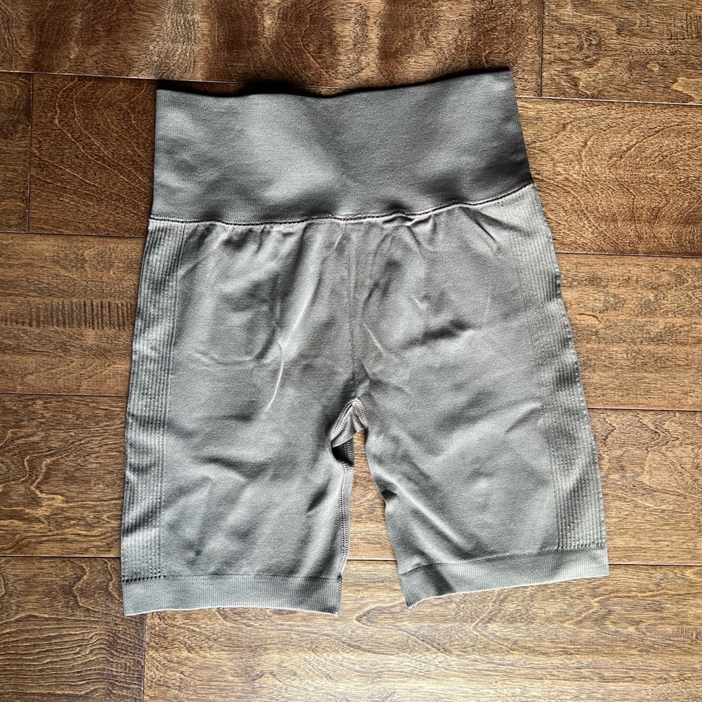 Beige Women's Biker Shorts